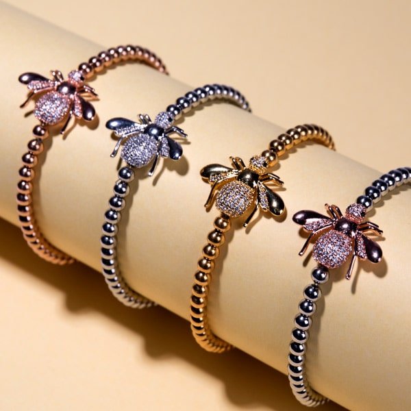 CRYSTAL QUEEN BEE BRACELET COLLECTION - NOGU.studio