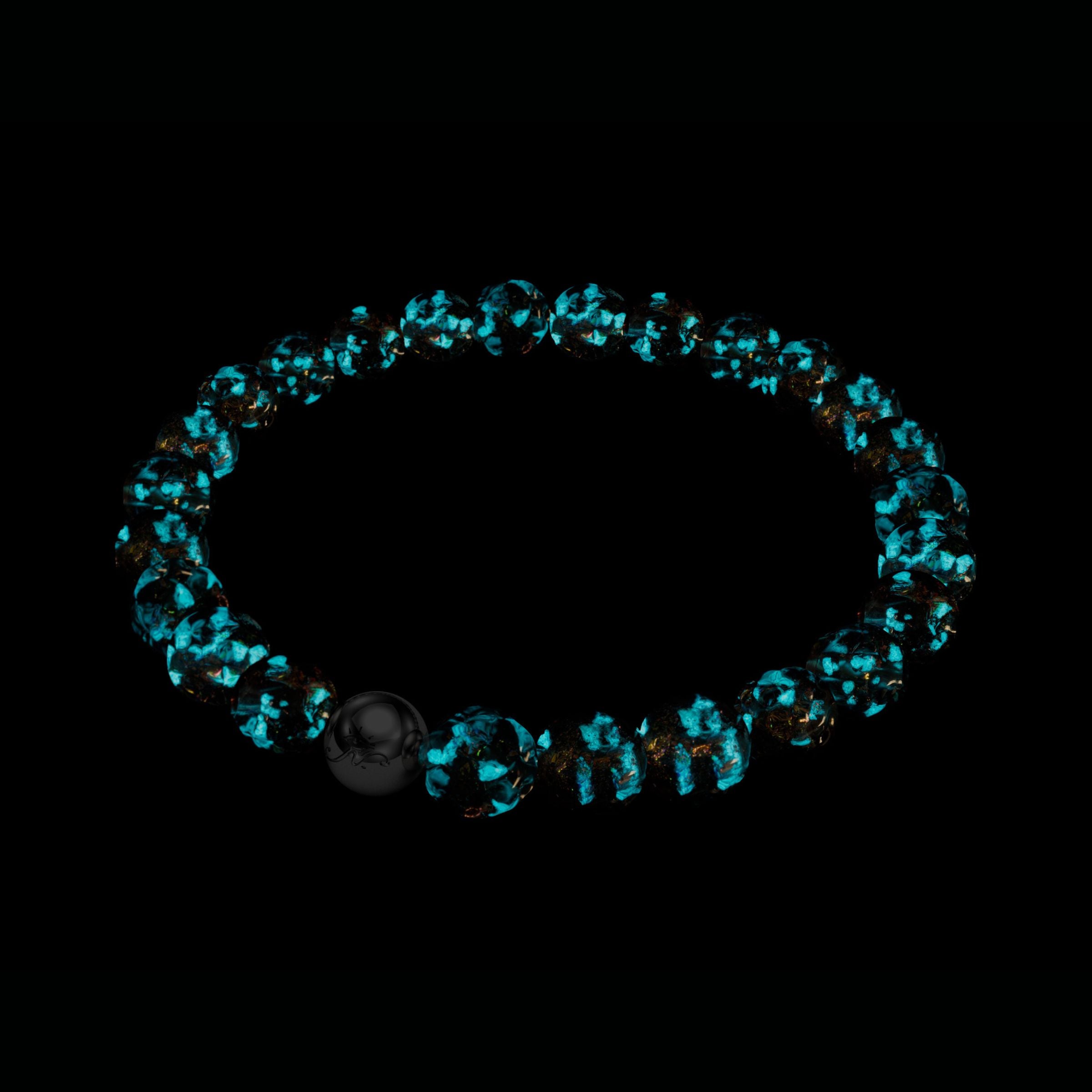 Amethyst Ice | Firework Glass Ice Drop Bracelet