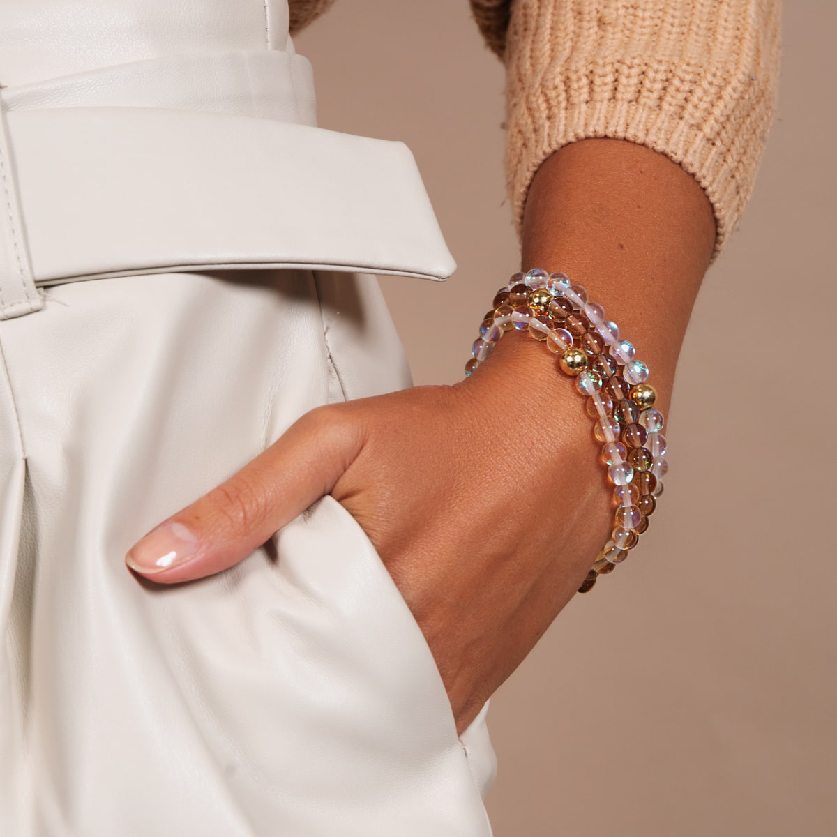 BRACELETS VERRE GALAXY