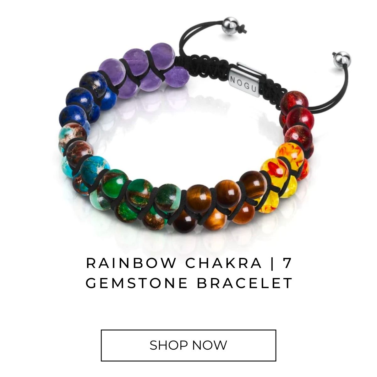 Rainbow Chakra | 7 Gemstone Bracelet