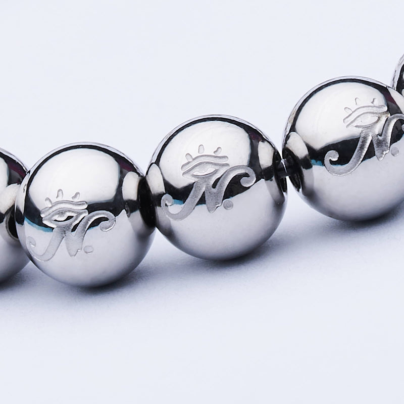 NOGU Essential Hardware Bracelet | 8mm Silver