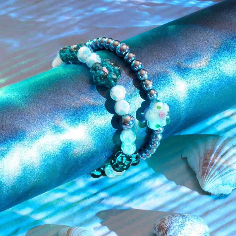 Coastal Magnolias | Firefly Glass Flower Essence Bracelet