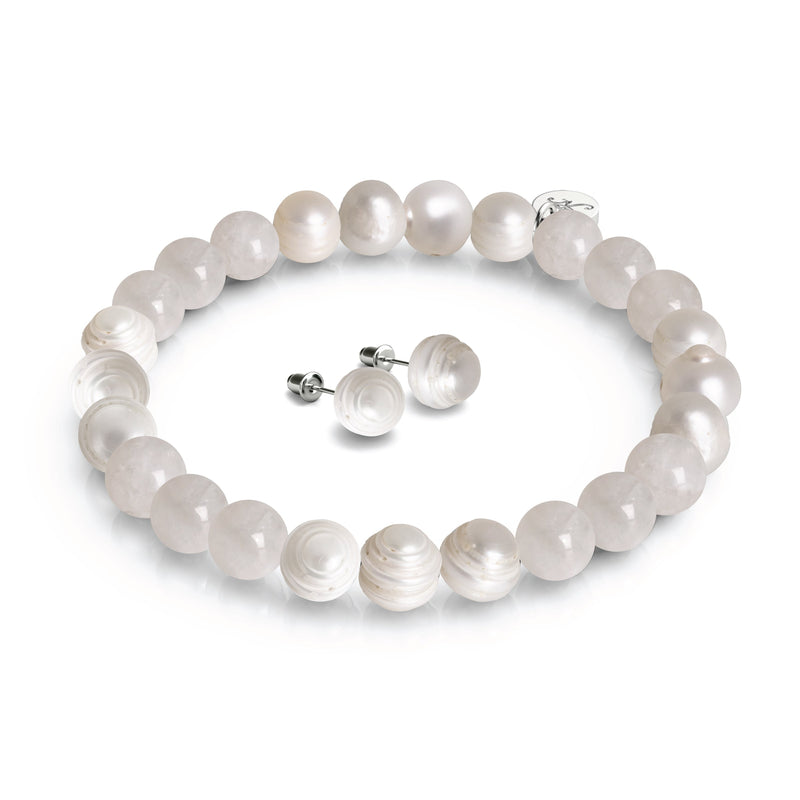 Mother of the Moon Bracelet & Earring Set