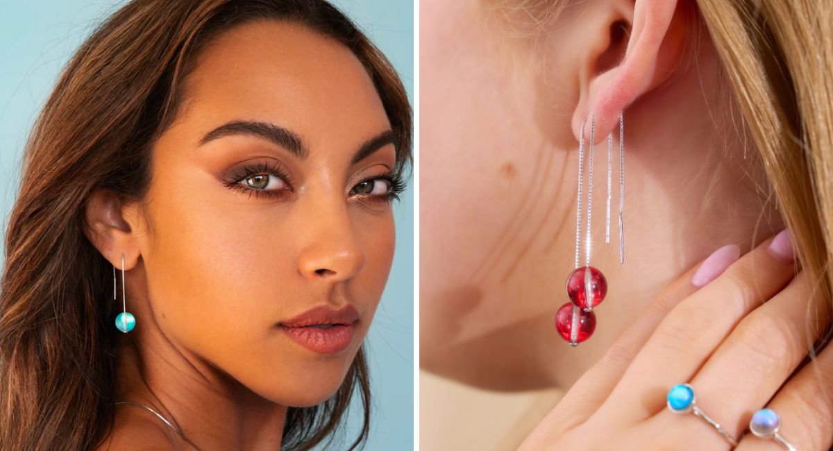 THREADER EARRINGS