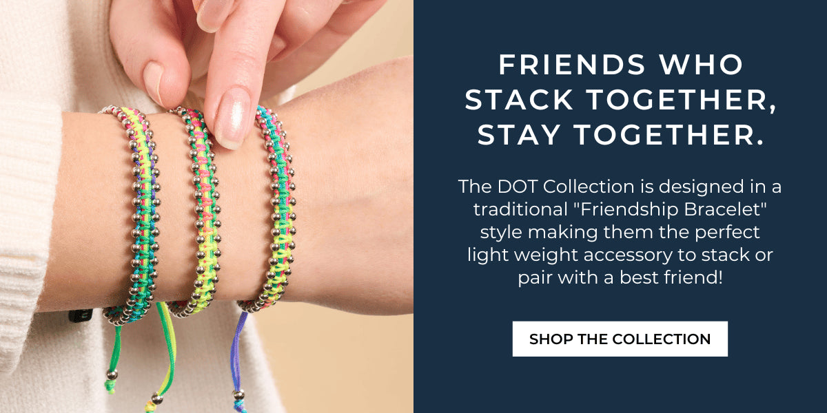 BRACELETS À POIS DE L'AMITIÉ
