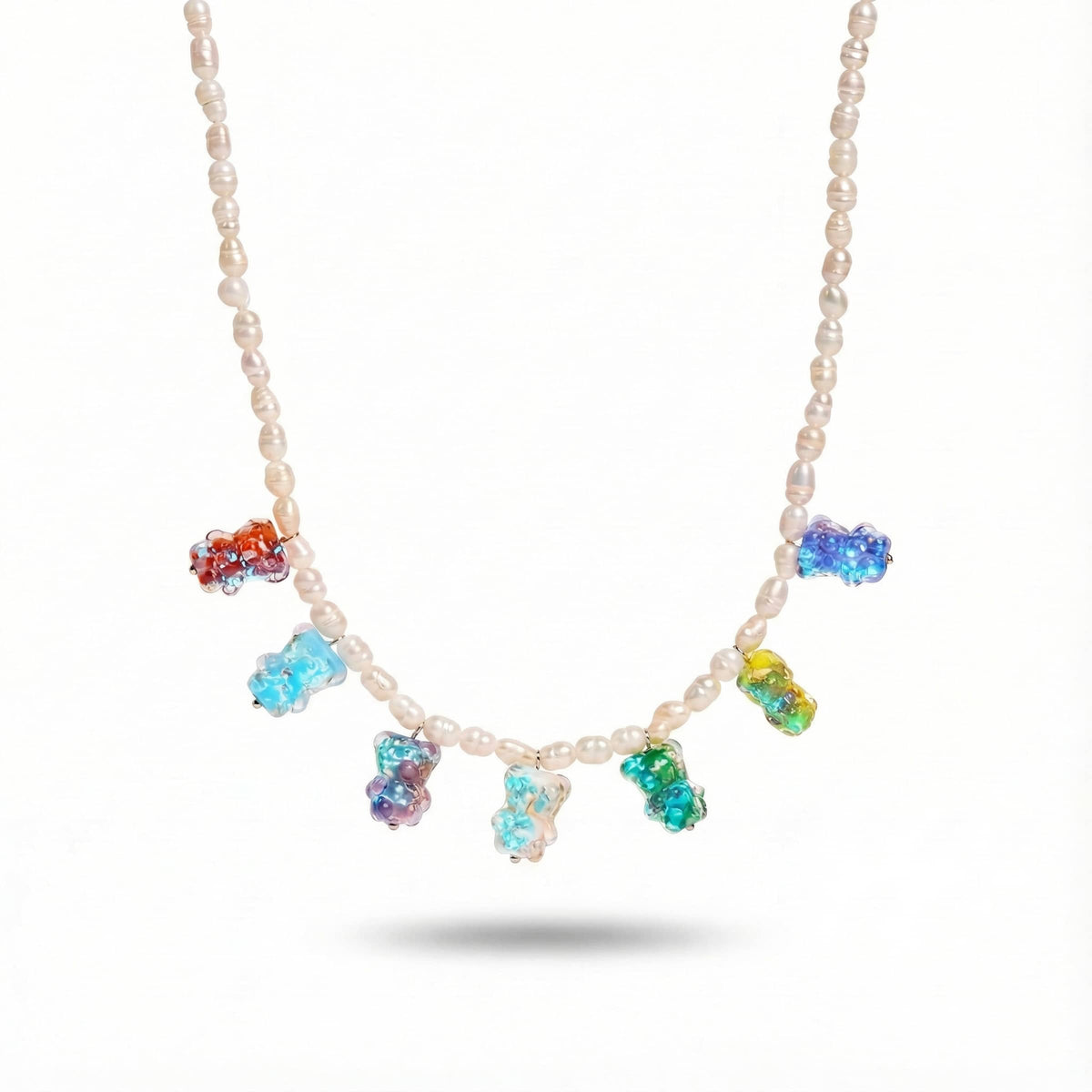 Pearls & Gummy Bears | Firefly Glass Necklace – NOGU Canada