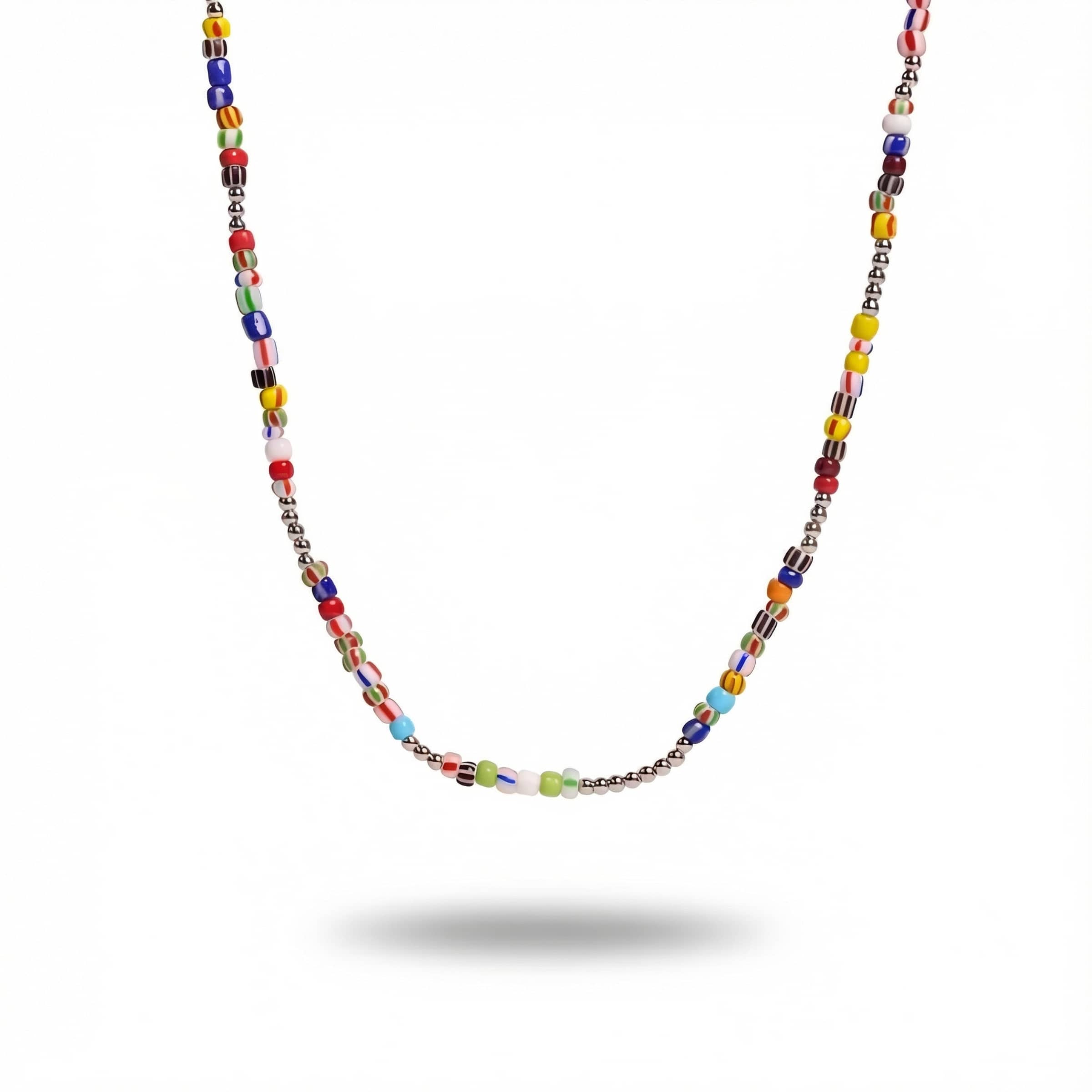 Rainbow Ceramics Necklace