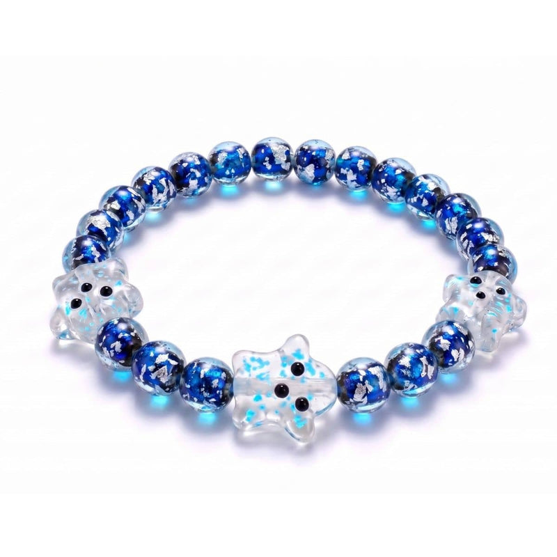Potion Bleue | Firework Glass Bracelet Fantôme