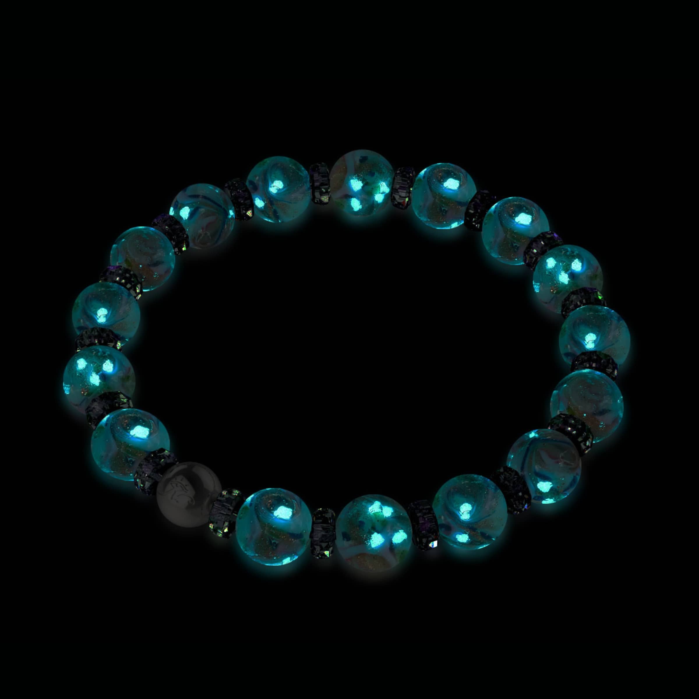 Pink | Firefly Glass x Crystal Swirl Bracelet