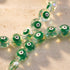 Emerald Gaze | .925 Sterling Silver | Crystal Evil Eye Bracelet