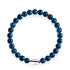 AAA Blue Agate | .925 Sterling Silver | Gemstone Bracelet