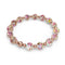 Rosé Eclipse | Lunar Glass Bloom Bracelet