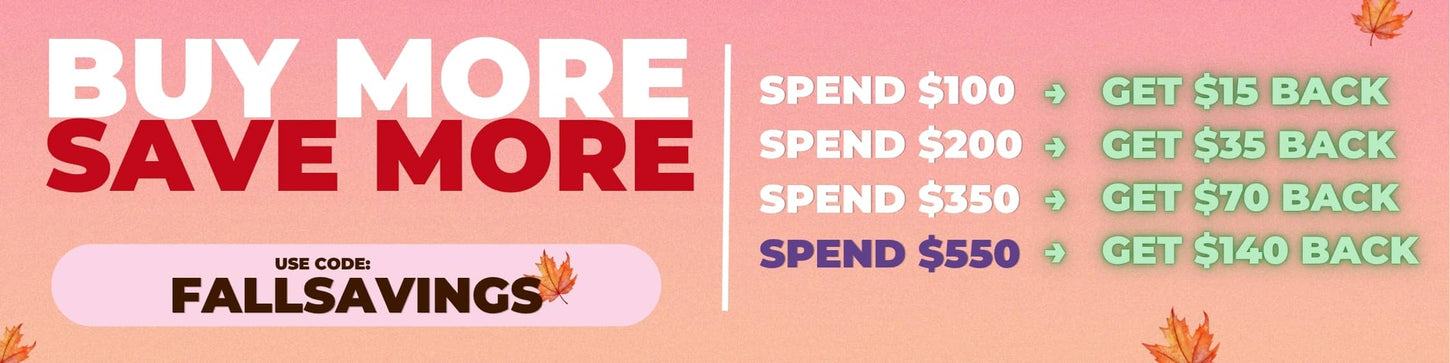 FALL SAVINGS