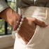 Frozen Plum Crystal Kikiballa Bracelet 2-Set