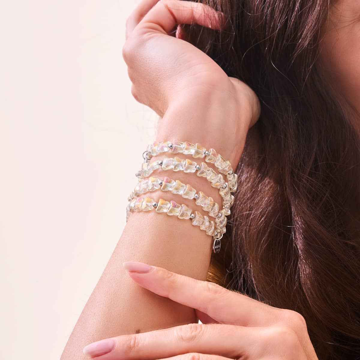 Champagne | Argent sterling 925 | Enveloppe papillon