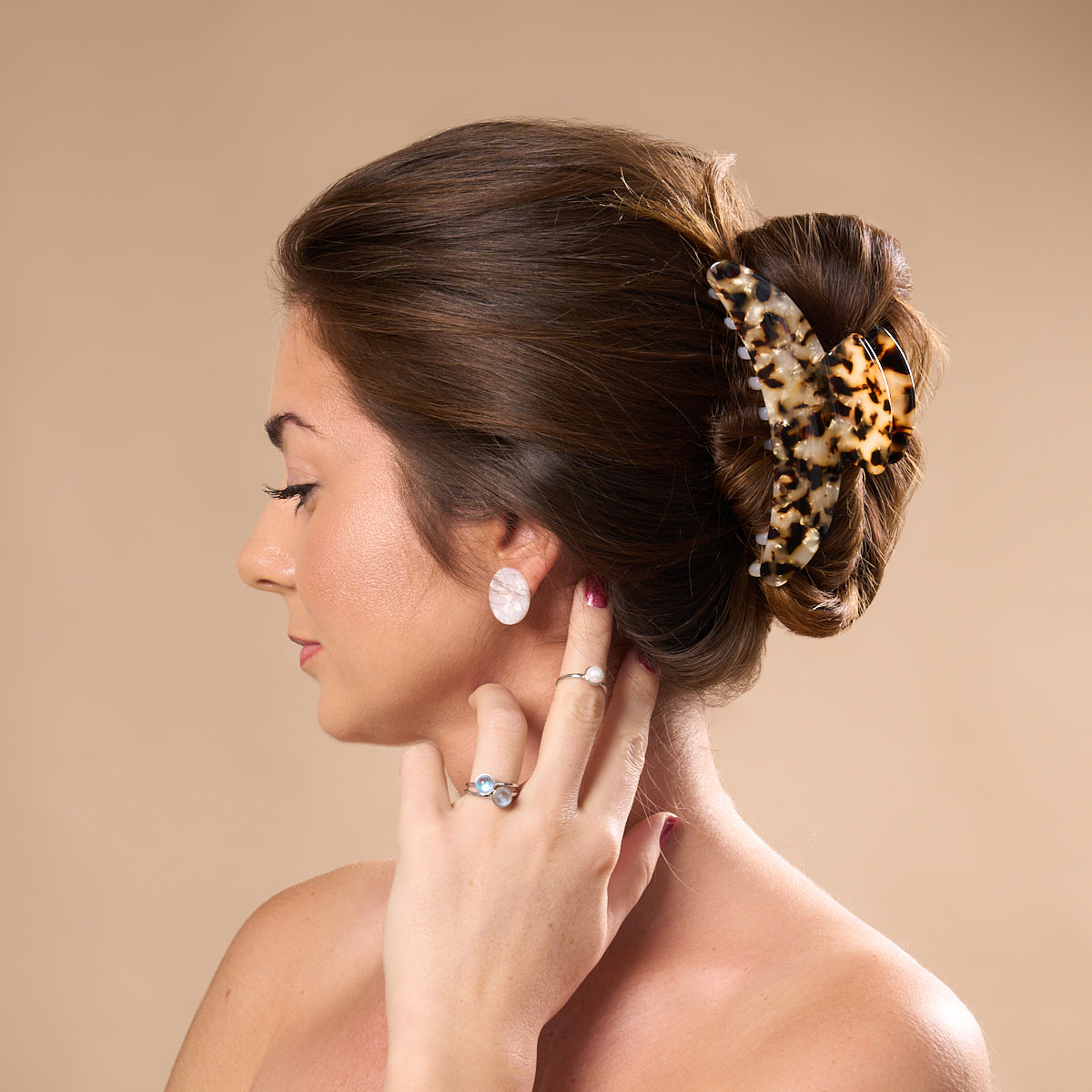 BOUCLES D'OREILLES EN ACÉTATE DE CELLULOSE
