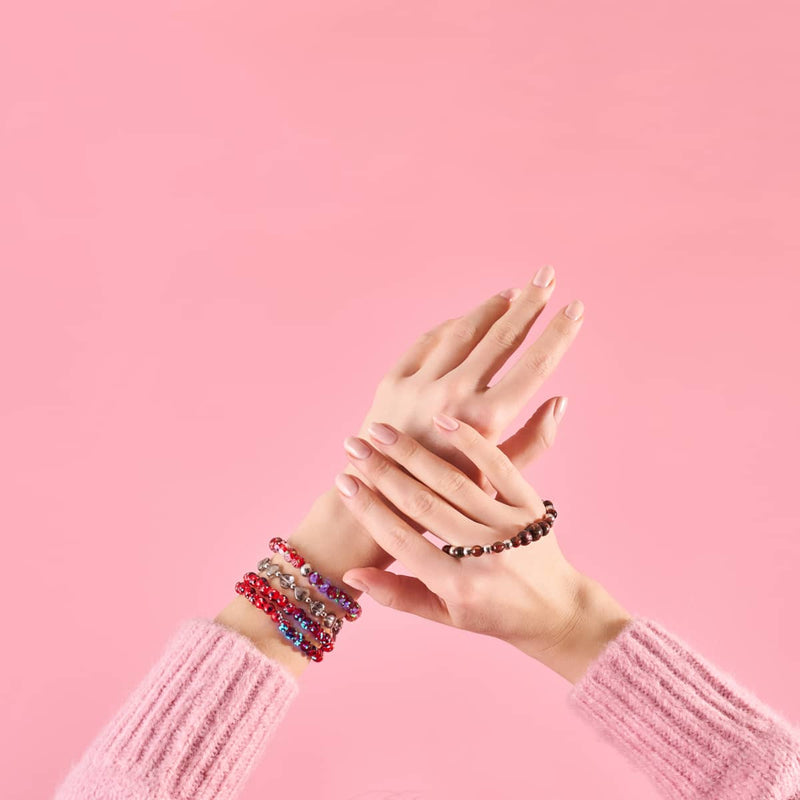 Feu et glace | Argent sterling 925 | Verre Firefly Wrap