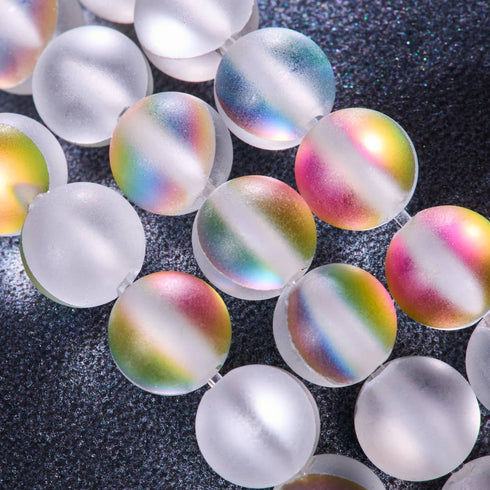 Poussière de fée | Argent | Bracelet de perles de verre sirène