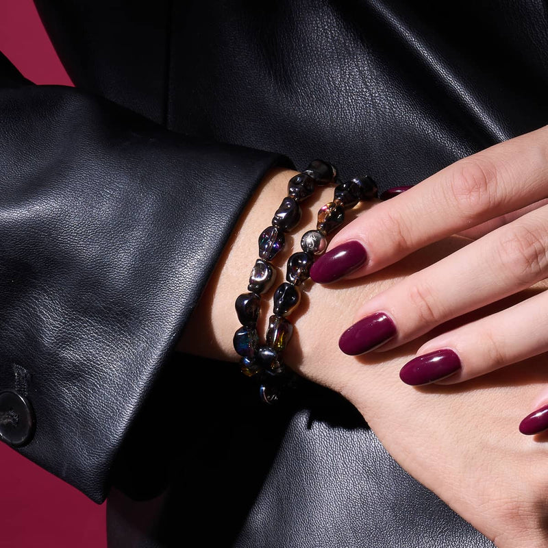 Livre des ombres | Bracelet crâne de cristal