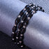 Dragonglass | Enveloppe en cristal noir x argent