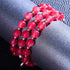 Bracelet en velours rouge | Dreamscape Opal