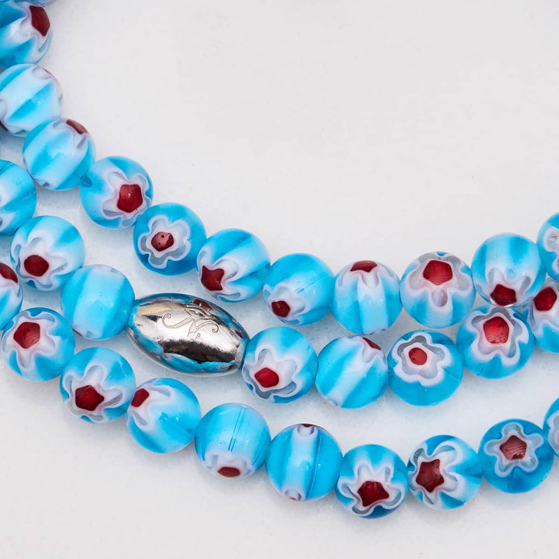 Alpine Bloom | Bracelet Millefiori en argent sterling 925