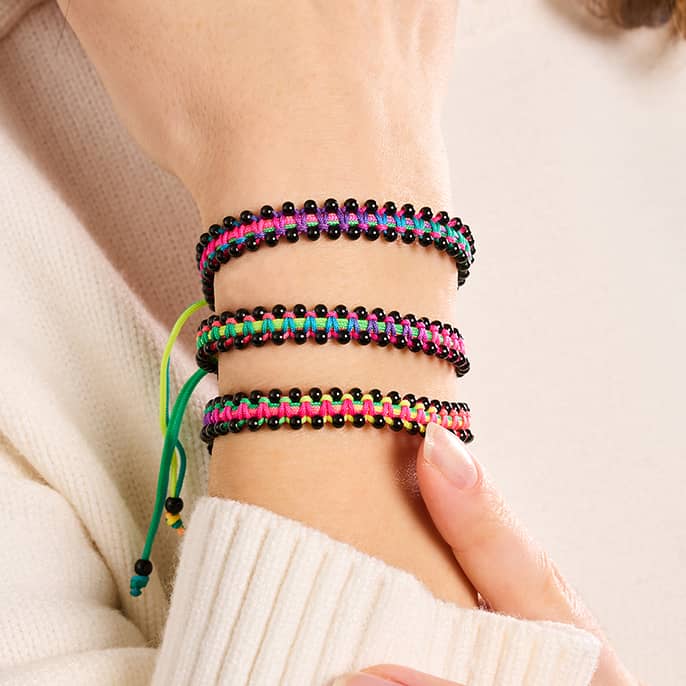 BRACELETS À POIS DE L'AMITIÉ