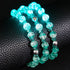 Turquoise | Firefly Glass Snow Globe Bracelet