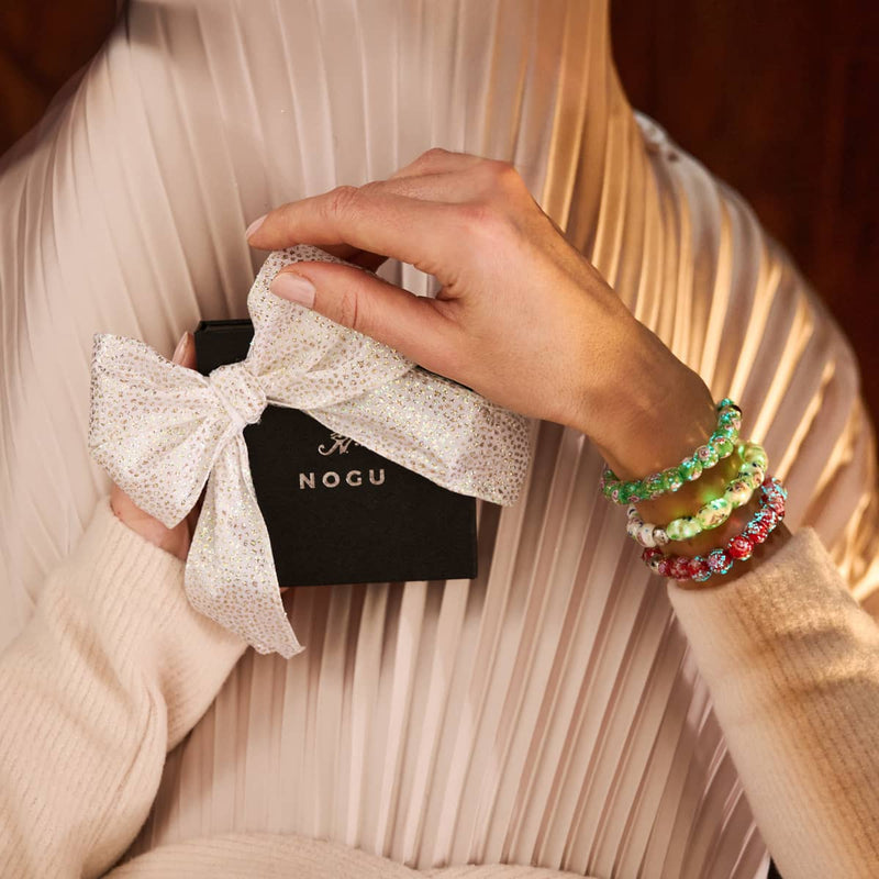 Jardin d'hiver | Argent sterling 925 | Bracelet de jardin en verre Firefly