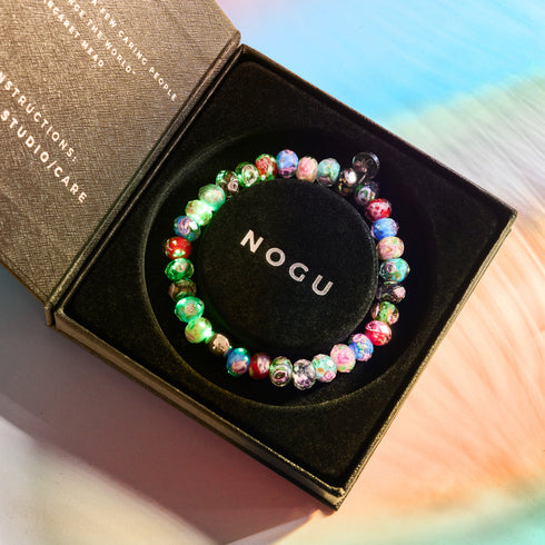 Fleurs sauvages | Bracelet en diamants en verre Firefly