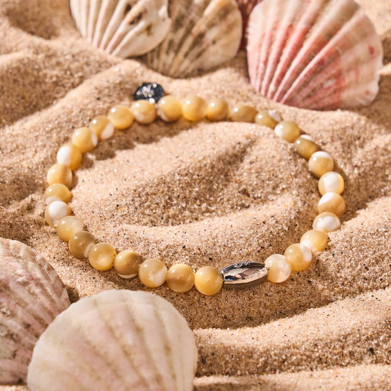 Bracelet Abalone | Caramel x Argent