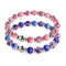 Amara Bloom Enamel x Silver Bracelet 2 Set