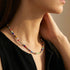 Rainbow Ceramics Necklace