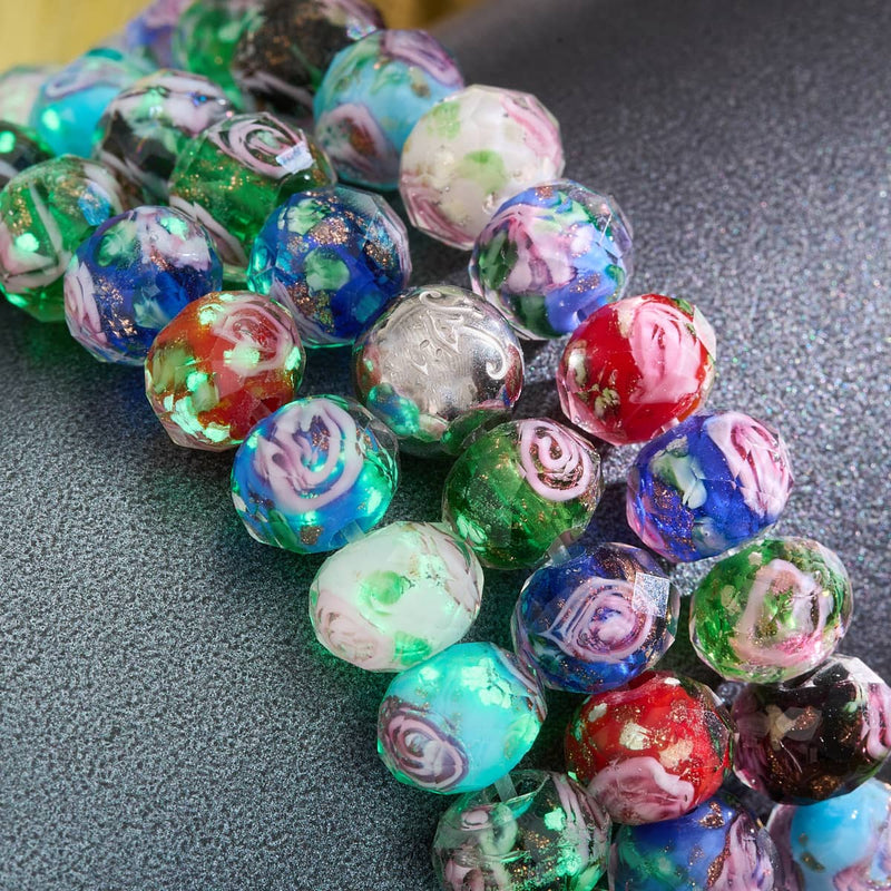 Fleurs sauvages | Bracelet en diamants en verre Firefly
