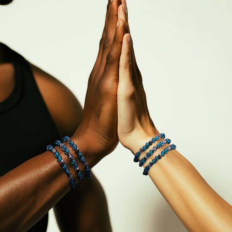 Dans la lune bleue | Bracelet en verre Firefly