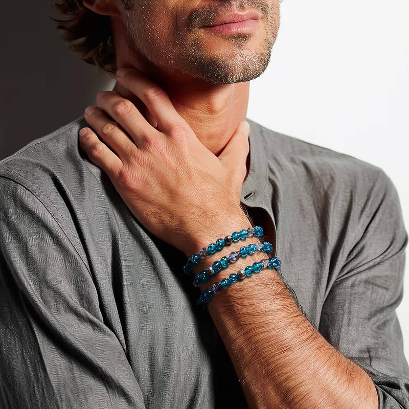 Dans la lune bleue | Bracelet en verre Firefly