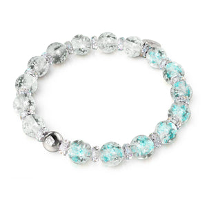 Whiteout | Firefly Glass Snow Globe Bracelet