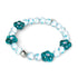 Lagoon Magnolias | Firefly Glass Flower Bracelet