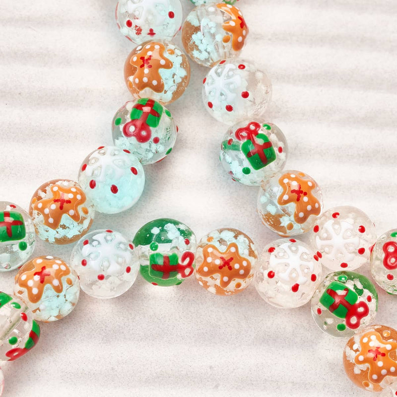 Christmas Cookies | Firefly Glass Ornament Bracelet