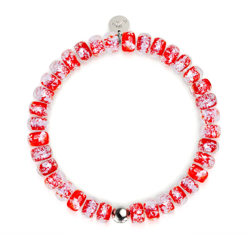 Ruby Spark | Firefly Glass Foil Bracelet