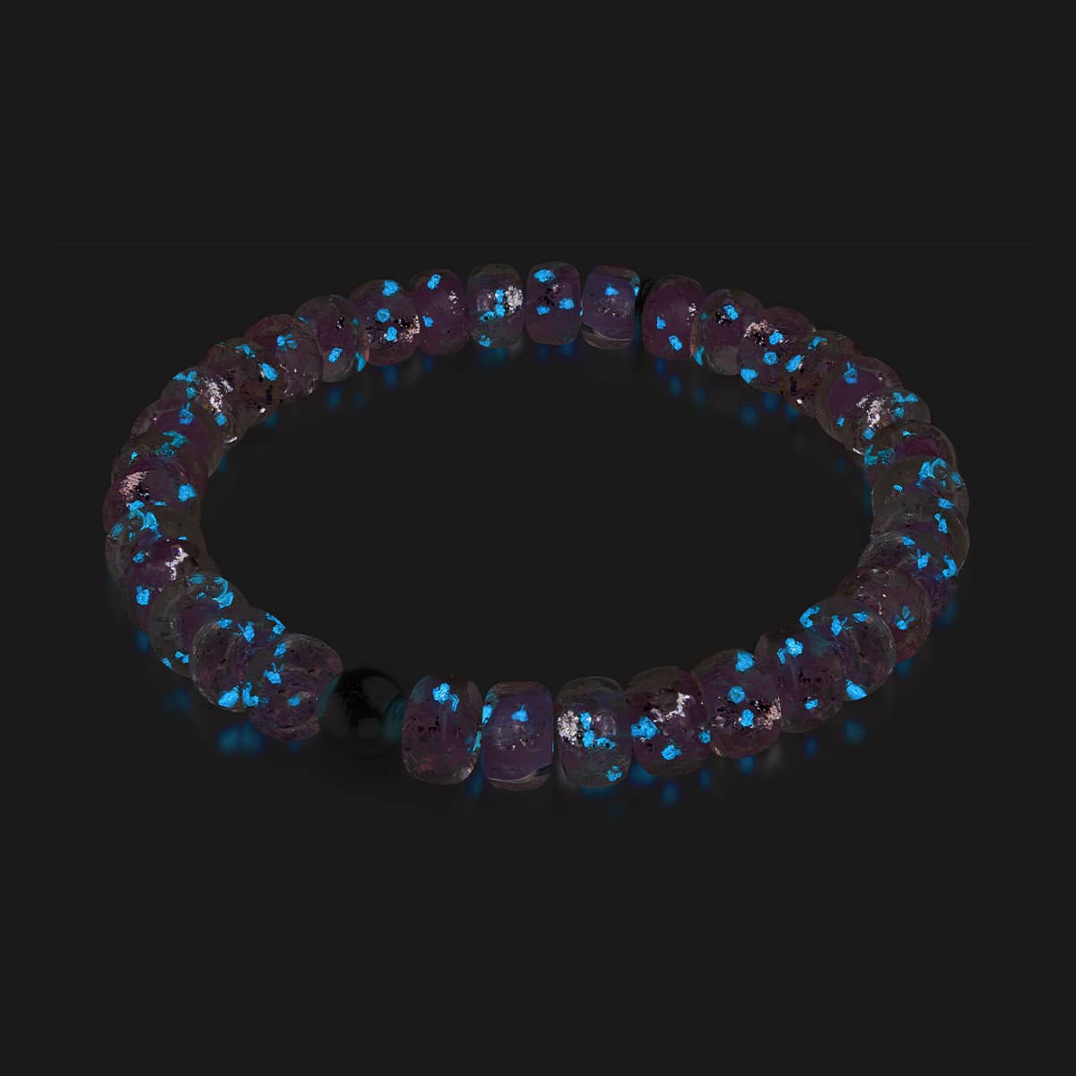 Sweetheart Glow | Firefly Glass Foil Bracelet