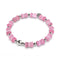 Pink Twilight | Ethereal Hourglass Cheshire Glass Bracelet