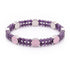 Amethyst x Lilac Luminous Enamel | Smile Bracelet