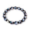 Midnight Shimmer | Firefly Glass x Black Crystal Swirl Bracelet
