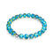 Blue Splash | Firefly Glass Polka Dot Bracelet