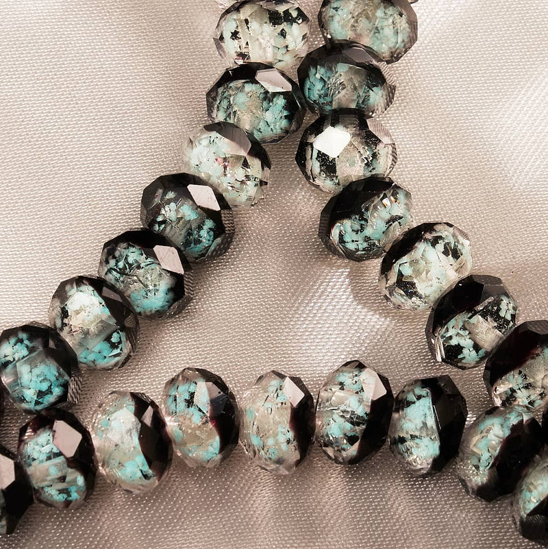 Midnight Aurora | Firefly Glass Diamonds Snow Globe Bracelet