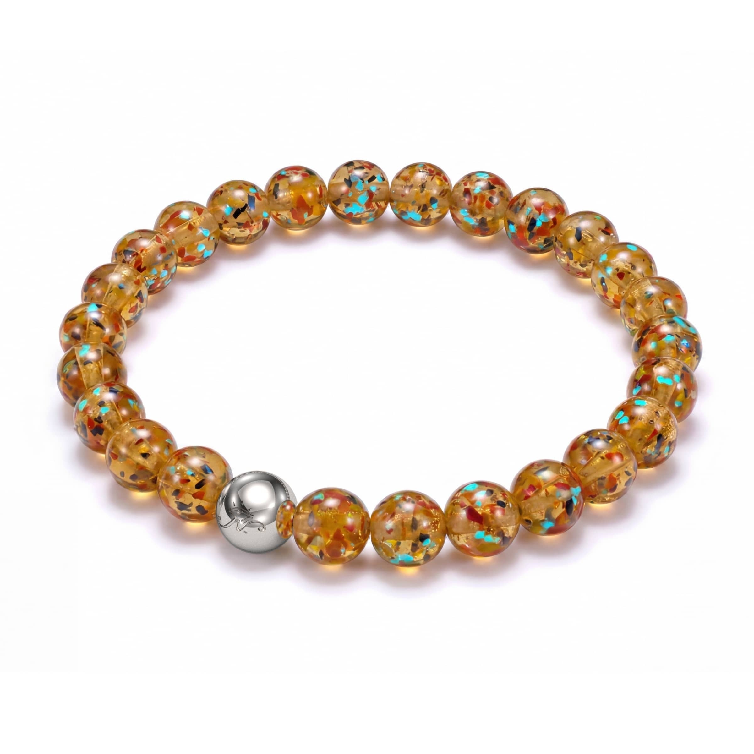 Mango Mimosa | Firefly Glass Confetti Bracelet