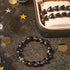 Obsidian Storm | Gem Glass Butterfly Bracelet