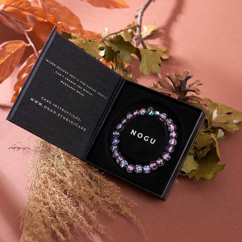 Violet Potion | Firework Glass Neon Bracelet