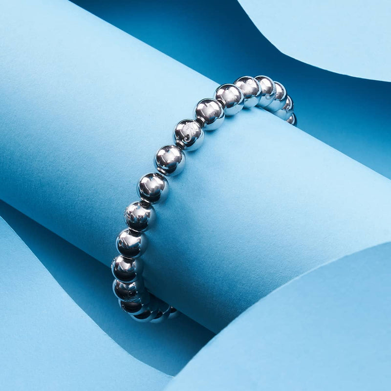 NOGU Essential Hardware Bracelet | 8mm Silver